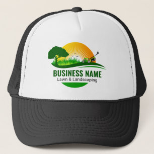 Elegant Landscaping Gardening Services Trucker Hat