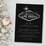 Elegant Las Vegas Destination Wedding Invitation<br><div class="desc">Celebrate in style with these modern and very trendy wedding invitations. This design is easy to personalize with your special event wording and your guests will be thrilled when they receive these fabulous invites.</div>