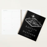 Elegant Las Vegas Destination Wedding Planner<br><div class="desc">Get ready for your big day in style with this elegant and very trendy wedding planner. The design is easy to personalise with your own names and wedding date and you can keep all your design ideas, important wedding information and much more safely together in this personalised planner. Matching wedding...</div>