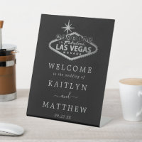 Elegant Las Vegas Destination Wedding Welcome