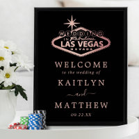 Elegant Las Vegas Destination Wedding Welcome