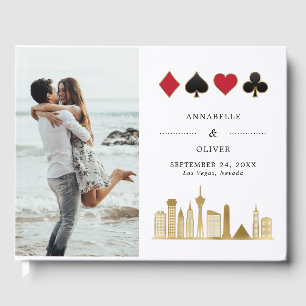Elegant Las Vegas Photo Destination Wedding Guest Book