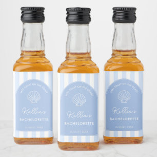 Elegant Last Toast Bachelorette Party Favour Liquor Bottle Label