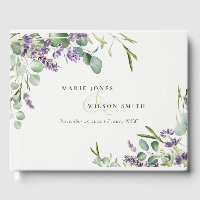 Elegant Lavender Eucalyptus Leafy Foliage Wedding