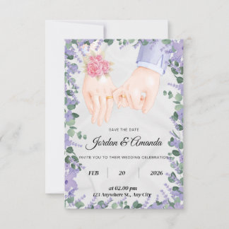 elegant lavender fields invite