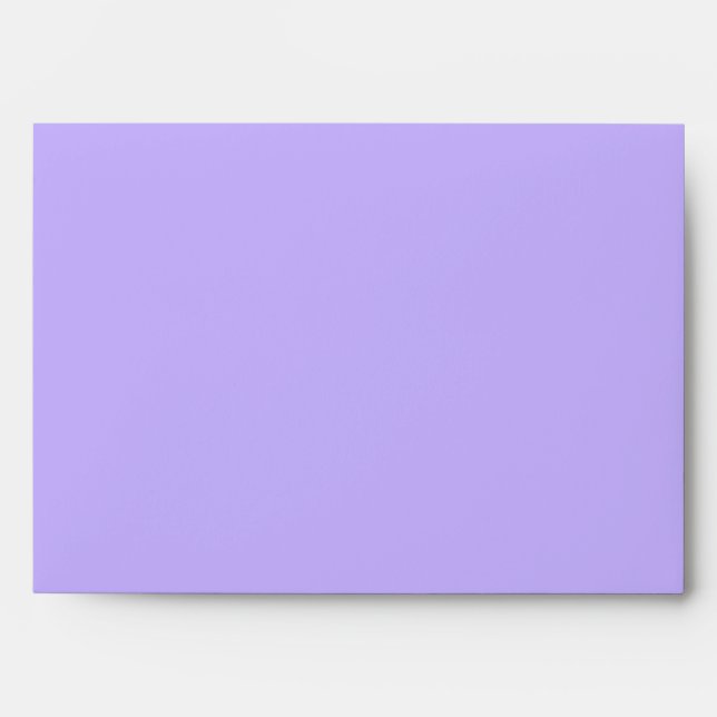 Elegant Lavender Invitation Envelope (Front)