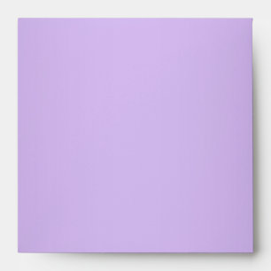 Elegant Lavender Purple Linen Envelopes