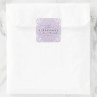 Elegant Lavender Purple Wedding Classic
