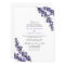 Elegant Lavender Wedding Invitation