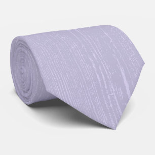 Elegant Lavender Wood Grain Tie