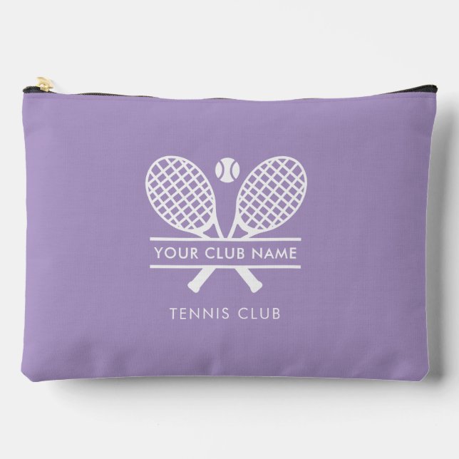 Elegant Lawn Tennis Country Club Members Swag Accessory Pouch (Front)