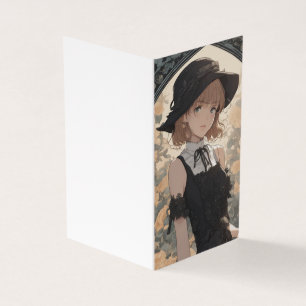 Elegant LBD Anime Little Black Dress Blank