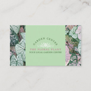 Elegant Leaf, Garden Centre, Horticulturist Business Card
