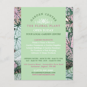 Elegant Leaf, Garden Centre, Horticulturist Flyer