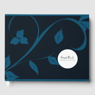 Elegant Leaf Guest Book