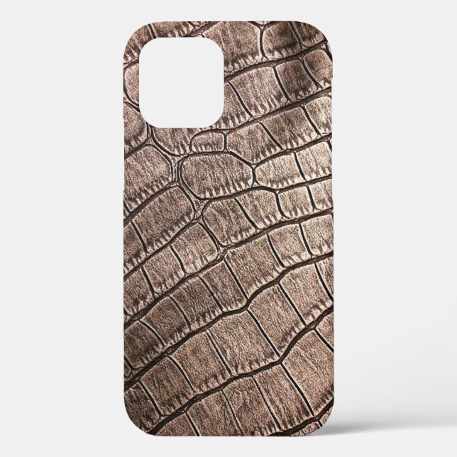 Elegant leather pattern close up. Case-Mate iPhone case (Back)