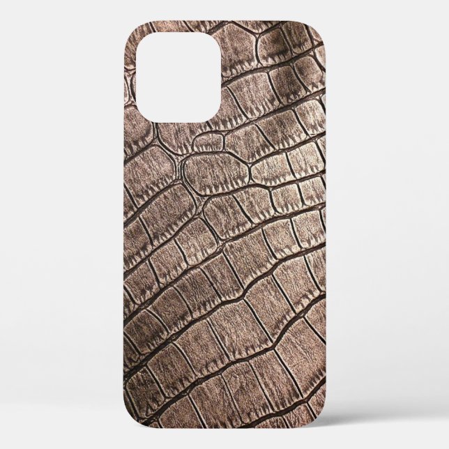 Elegant leather pattern close up. Case-Mate iPhone case (Back)