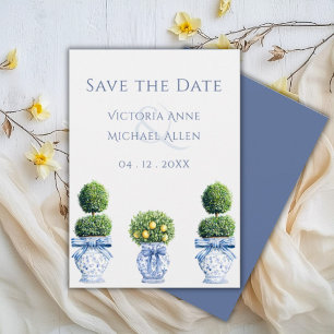 Elegant Lemon Grove Wedding Save The Date