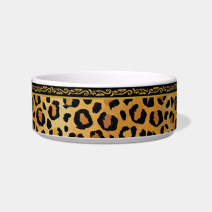 Elegant Leopard Print Bowl