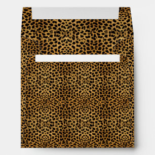 Elegant Leopard Print Envelopes