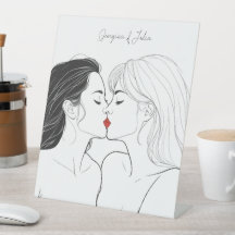 Elegant Lesbian Couple Personalised