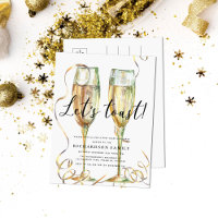 Elegant Let’s Toast New Year Party Budget