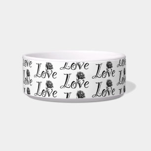 Elegant Letters of Love: A Rose Transformation Bowl
