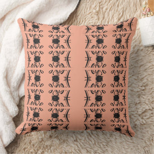 Elegant Letters of Love: A Rose Transformation Cushion