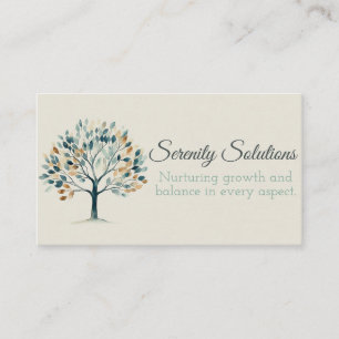 Elegant Life Coach Business Card