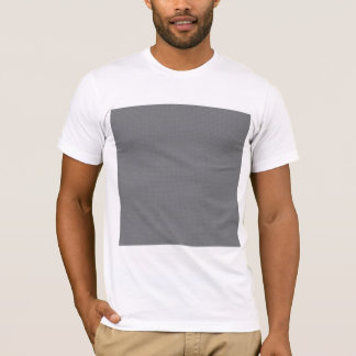 Elegant light grey octagonal pattern on rough grey T-Shirt