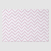 Elegant Light Pink Chevron Tissue Paper 