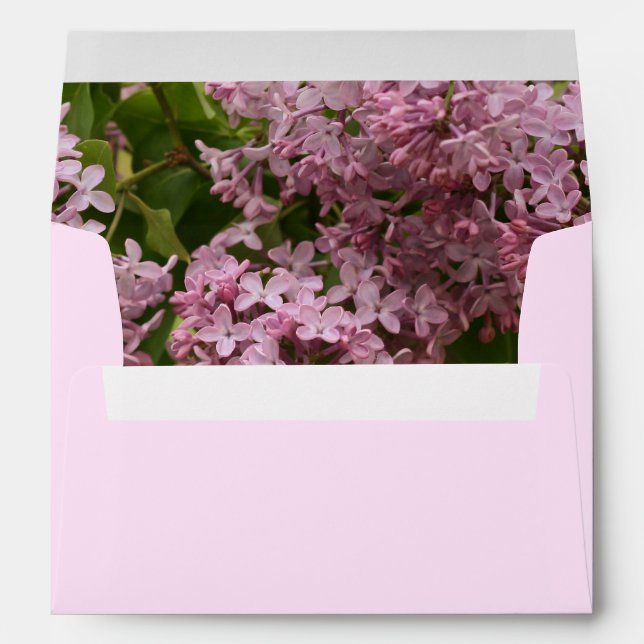 Elegant Light Purple Envelope (Back (Bottom))