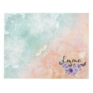 Elegant Lilac Bouquet Notepad