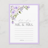 Elegant Lilac Lavender Floral Date Ideas