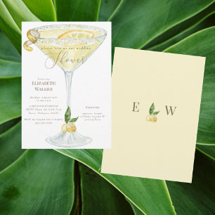 Elegant Limoncello Wedding Shower Invitation