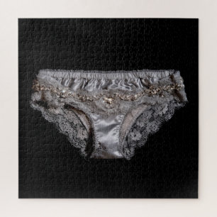 Elegant Lingerie Collection Jigsaw Puzzle