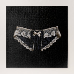 Elegant Lingerie Collection Jigsaw Puzzle