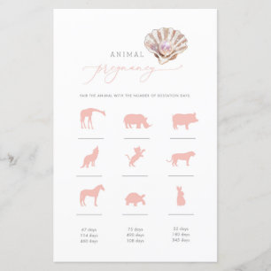 Elegant Little Pearl Animal Pregnancy Game