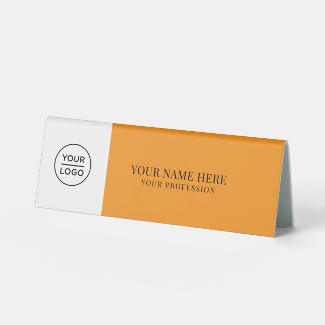 Elegant Logo Employee Name, Profession (Front)