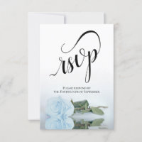 Elegant Long-Stemmed Dusty Blue Rose Wedding