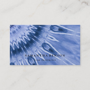 Elegant Lotus Flower Logo Yoga Business Card