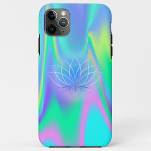 Elegant Lotus Holographic iPhone 11 Pro Max Case