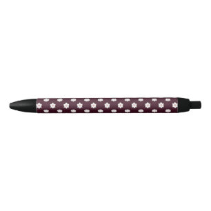 Elegant Lotus Luxury Botanical Writing Instrument Black Ink Pen
