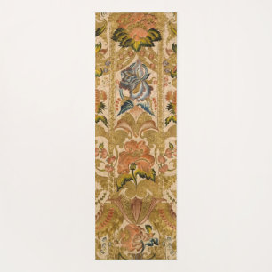 Elegant Louis XV Floral Yoga Mat