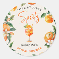 Elegant Love at First Spritz' Bridal Shower