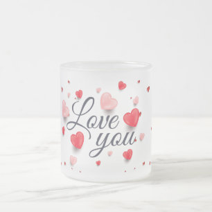 Elegant Love You For Valentine's Day  Coffee Mug