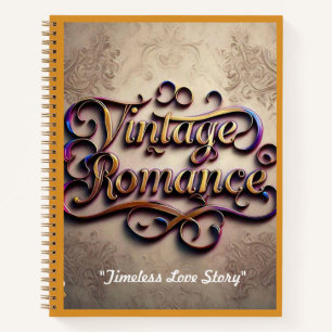 "Elegant Love's Refuge" Notebook