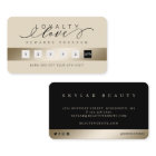 Elegant Luxurious Gold Black Loyalty Love Rewards