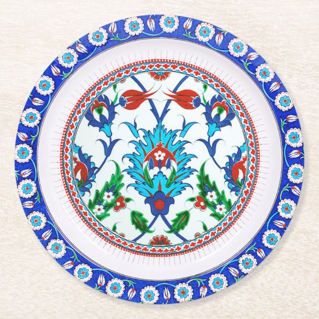 Elegant Luxurious Paper Coasters (Front)