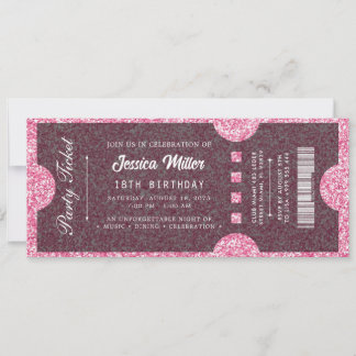 Elegant Luxury Event Ticket Invitation